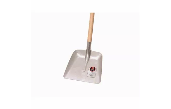 Ideal Randschaufel ohne Stiel Größe 9, 380 x 380 mm, Silber 