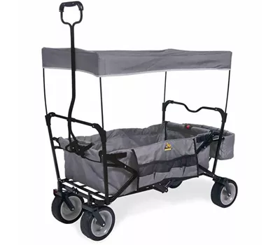 Pinolino Klappbollerwagen Paxi, grau 