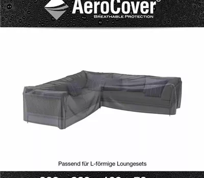 Aerocover Schutzhülle für Eck- Loungeset 300x300x100xH70 cm