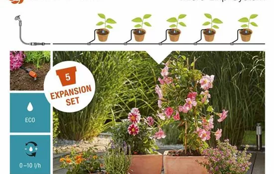 Gardena MDS Erweiterungsset für Pflanztöpfe