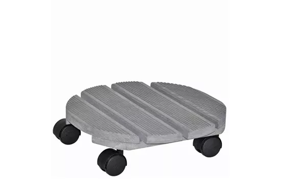 Wagner Pflanzenroller Creo Ø 29cm Tragkraft 100 kg grau