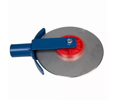 Siena Garden Rasenkantenschneider ohne Stiel Ø 170mm blau und rot Edelstahl