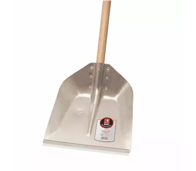 Ideal Randschaufel Schutzkante ohne Stiel Größe 7, 380 mm x 380 mm Aluminium