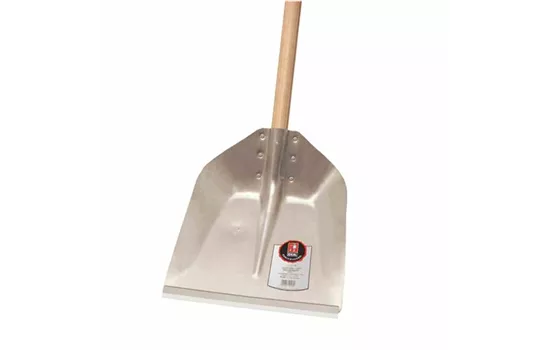 Ideal Randschaufel Schutzkante ohne Stiel Größe 7, 380 mm x 380 mm Aluminium