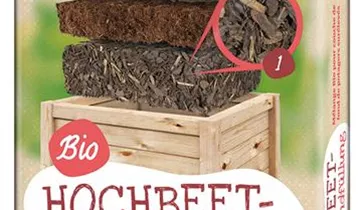 Torffreies Spezialprodukt für die unterste Schicht im Hochbeet