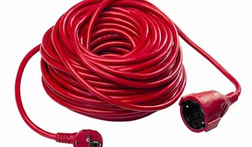 AS-Schwabe Verlängerungskabel 16 A, 50 m rot 