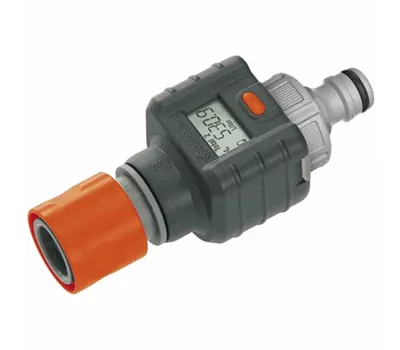 Gardena Wassermengenzähler für Messung von vier verschiedenen Werten