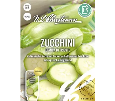 Zucchinisamen 'Bianca di Trieste'