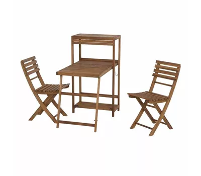 Siena Garden Bari Balkonset 3-teilig, geölt 