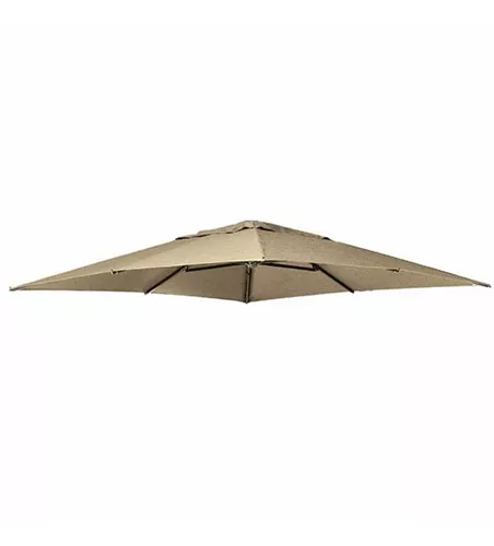 Sun Garden Schirmbespannung für Ampelschirm 320x320 cm taupe