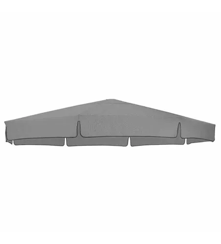 Sun Garden Schirmbespannung für Ampelschirm Ø 350 cm grau