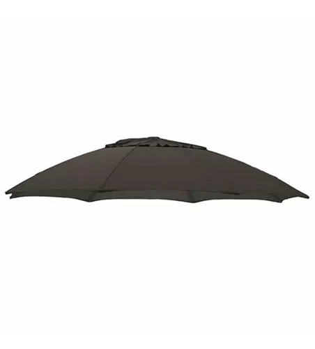 Sun Garden Schirmbespannung für Ampelschirm Ø 375 cm anthrazit