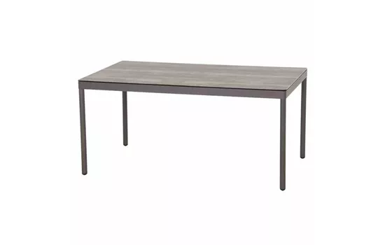 Siena Garden Carim Casual-Dining-Tisch 140x80cm matt graphit