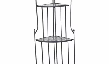 Siena Garden Como Eckregal 63x29x142cm Stahl/Keramik 