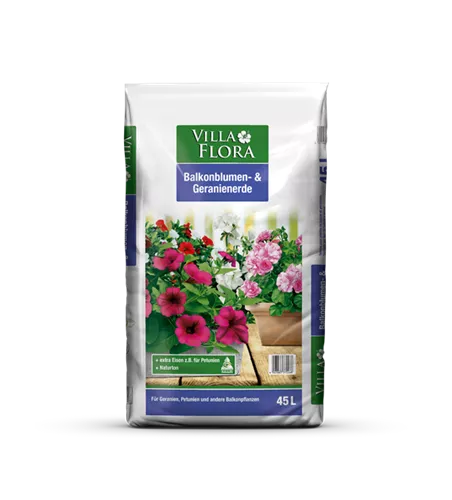 Villa Flora Balkonblumen- & Geranienerde