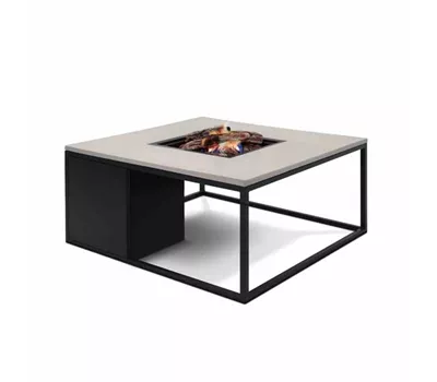 Cosi Cosiloft 100x100x48cm schwarz/grau Aluminium