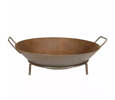 Siena Garden Feuerschale Rusty aus Gusseisen Ø 48x14,5 cm braun