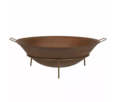 Siena Garden Feuerschale Rusty aus Gusseisen Ø 61x26,5 cm braun