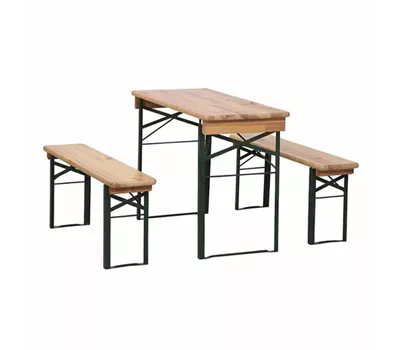 Festzeltgarnitur 3-teilig 110x50cm