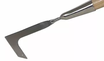 Siena Garden Fugenkratzer ClassicLine 140 cm silber / braun